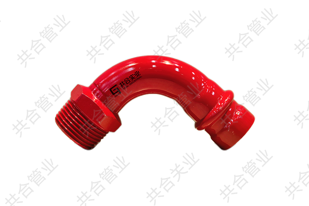 抗震雙密封90&deg;外絲彎頭